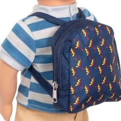 Our Generation 18" Boy Doll with School Bag - Leo -Our Generation Store unnamed file 945