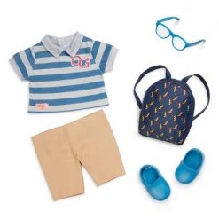 Our Generation 18" Boy Doll with School Bag - Leo -Our Generation Store unnamed file 946