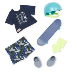 Our Generation Theodore 18" Skateboarder Boy Doll -Our Generation Store unnamed file 958