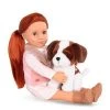 Our Generation 18" Doll & Pet Set - Delphia with Plush Saint Bernard Dog