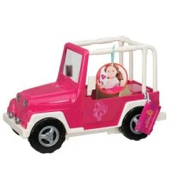 Our Generation My Way and Highways 4x4 Doll Vehicle - Pink and White 9 Our Generation My Way and Highways 4x4 Doll Vehicle - Pink and White -Our Generation Store unnamed file 97