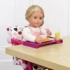 Our Generation Let's Hang Clip-On Cat Chair Accessory Set for 18" Dolls
